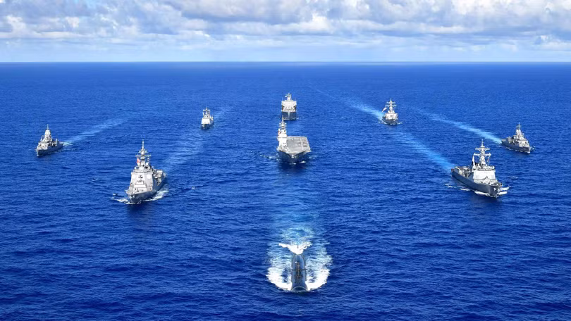 Mỹ có kế hoạch tái lập Hạm đội Một để tăng cường sức mạnh và sự có mặt tại khu vực Ấn Độ - Thái Bình Dương nhằm đối phó Trung Quốc (Ảnh: Twitter@U.S. Pacific Fleet).