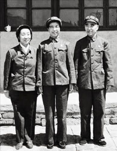 Lâm Bưu, Giang Thanh và Diệp Quần (Ảnh: kanlishi).