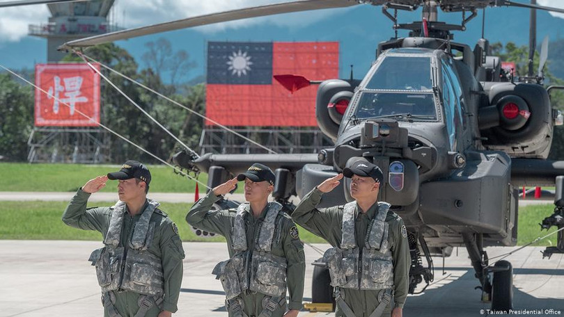 Theo Đạo luật ủy quyền Quốc phòng 2021, Mỹ sẽ tiếp tục giúp Đài Loan tăng cường khả năng phòng vệ, hiện đại hóa quân đội (Ảnh: Deutsche Welle).