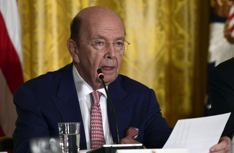 Bộ trưởng Thương mại Mỹ Wilbur Ross (Ảnh: AP). Bộ trưởng Thương mại Mỹ Wilbur Ross (Ảnh: AP).