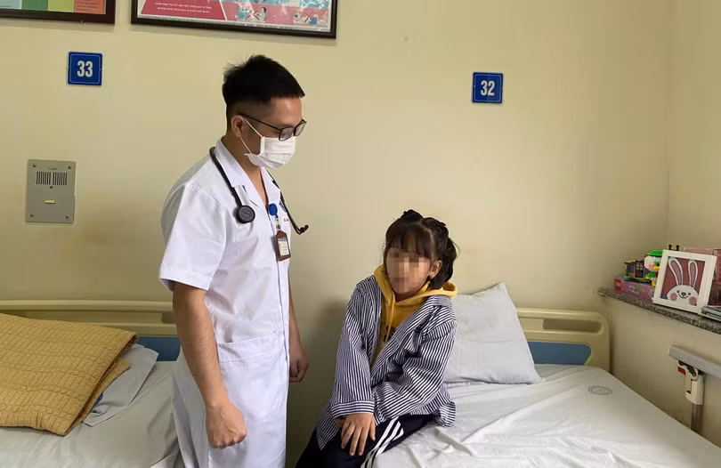 Sau khi được điều trị đúng phác đồ, bệnh tình của cháu bé đã ổn định