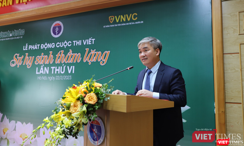 Ông Trần Tuấn Linh - Tổng Biên tập Báo Sức khỏe & Đời sống, Trưởng Ban tổ chức - giới thiệu về cuộc thi Ông Trần Tuấn Linh - Tổng Biên tập Báo Sức khỏe & Đời sống, Trưởng Ban tổ chức - giới thiệu về cuộc thi