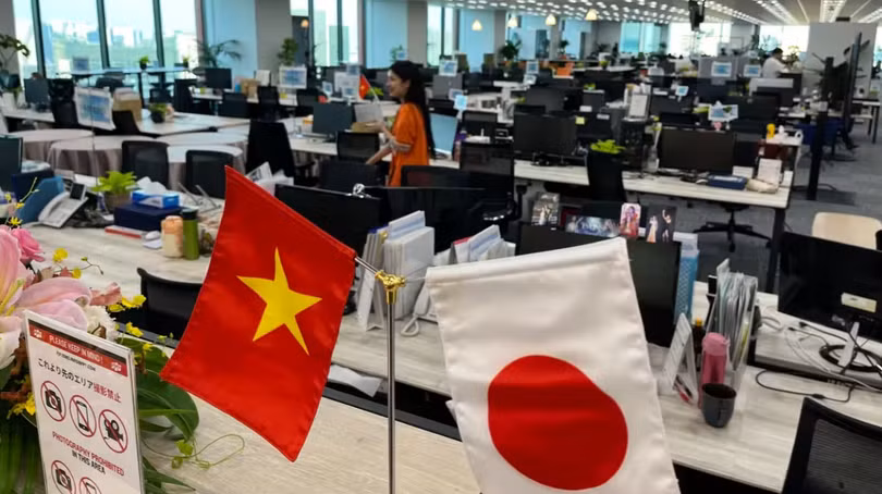 Văn phòng mới của FPT Nhật Bản tại Mita, Tokyo (Ảnh: Nikkei Asia)