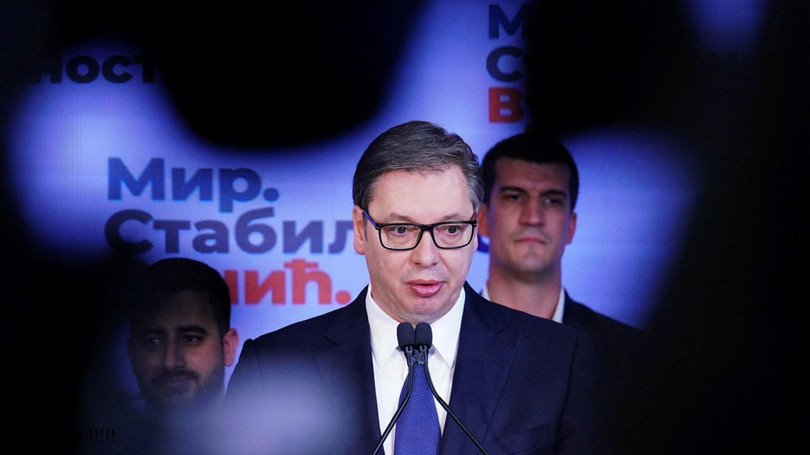 Tổng thống Serbia Aleksandar Vucic.