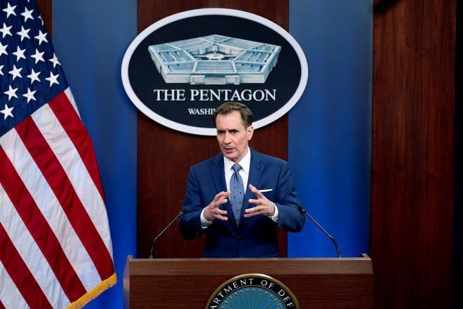 Người phát ngôn Lầu Năm Góc John Kirby.