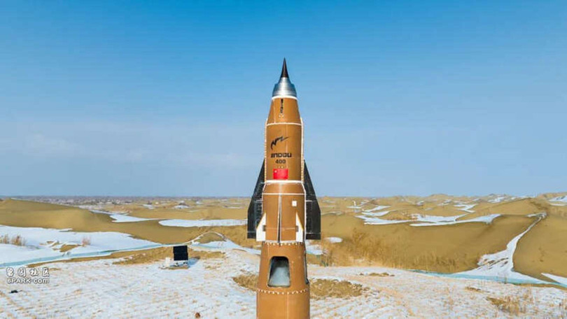 Động cơ "Jindouyun-400" trước khi thử nghiệm. Ảnh: QQnews.