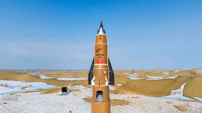 Động cơ "Jindouyun-400" trước khi thử nghiệm. Ảnh: QQnews.