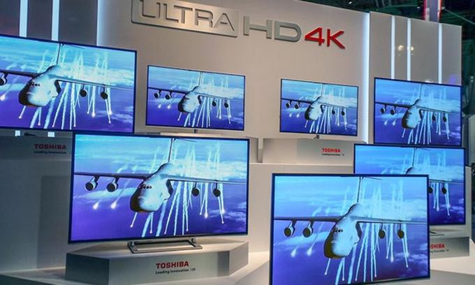 Toshiba đã dừng bán TV ở Việt Nam. Ảnh: Channelnews.