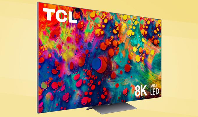 Mẫu TV 6-Series 8K sử dụng mini-LED của TCL. Ảnh: TCL