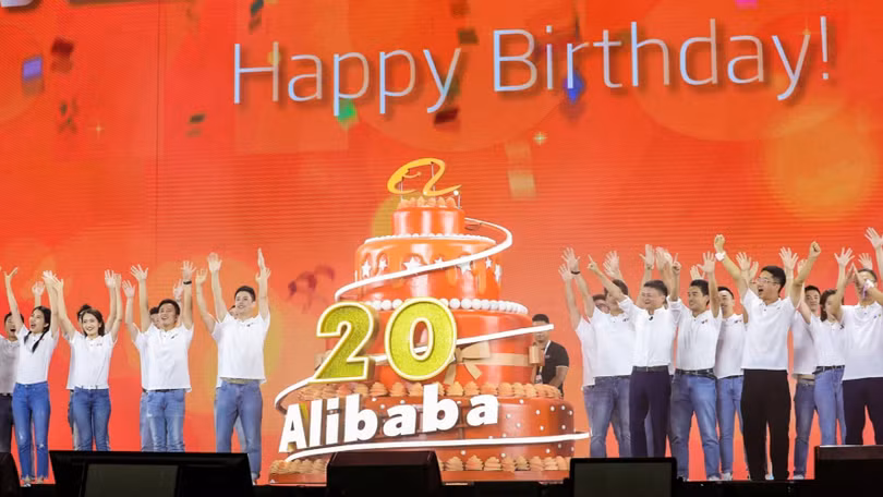 Vốn hóa thị trường của Alibaba đã tăng lên tới 570 tỷ đô la vào năm 2019 tính đến ngày 20 tháng 12 đưa công ty này trở thành công ty có giá trị thị trường lớn nhất châu Á. Ảnh: Nikkei Asian Review