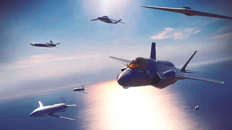 Không quân Mỹ đang đẩy nhanh việc phát triển dự án "Máy bay hiệp đồng tác chiến" (Ảnh: 81.cn)