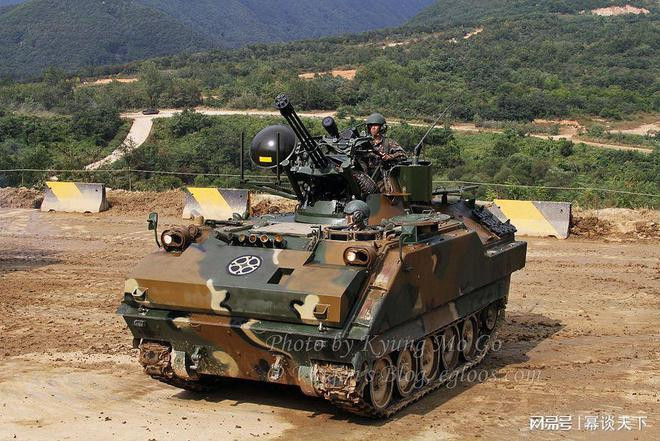 Pháo phòng không tự hành M16 6 nòng 20mm của Hàn Quốc (Ảnh: NetEasy).