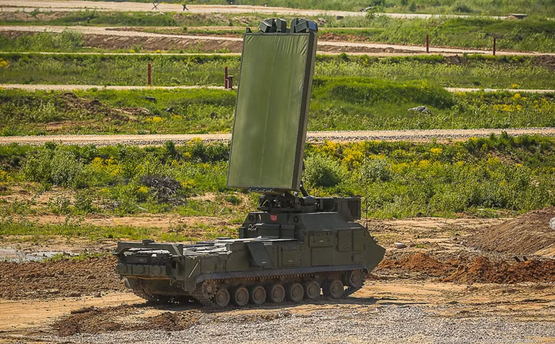 Radar 1L261 của hệ thống 1L260 Zoopark-1M của Nga. Ảnh Truyền thông Nga.