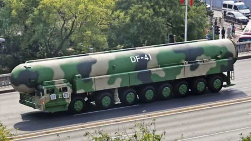 Tên lửa liên lục địa Dongfeng-41 của Trung Quốc (Ảnh: Guancha). Tên lửa liên lục địa Dongfeng-41 của Trung Quốc (Ảnh: Guancha).