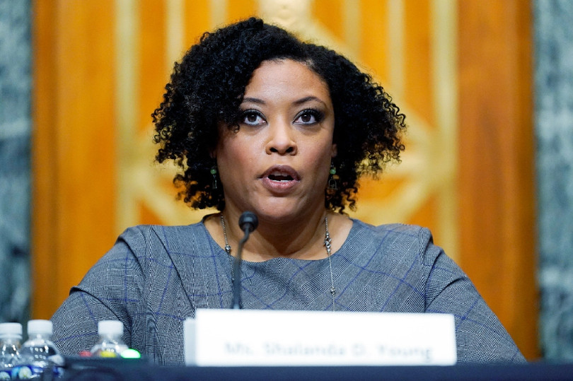 Bà Shalanda Young, Giám đốc Văn phòng Quản lý và Ngân sách Nhà Trắng, người ký văn bản cấm TikTok (Ảnh: Politico). Bà Shalanda Young, Giám đốc Văn phòng Quản lý và Ngân sách Nhà Trắng, người ký văn bản cấm TikTok (Ảnh: Politico).