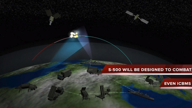 Hệ thống S-500 Nga có uy lực vượt trội so với các vũ khí phòng không khác