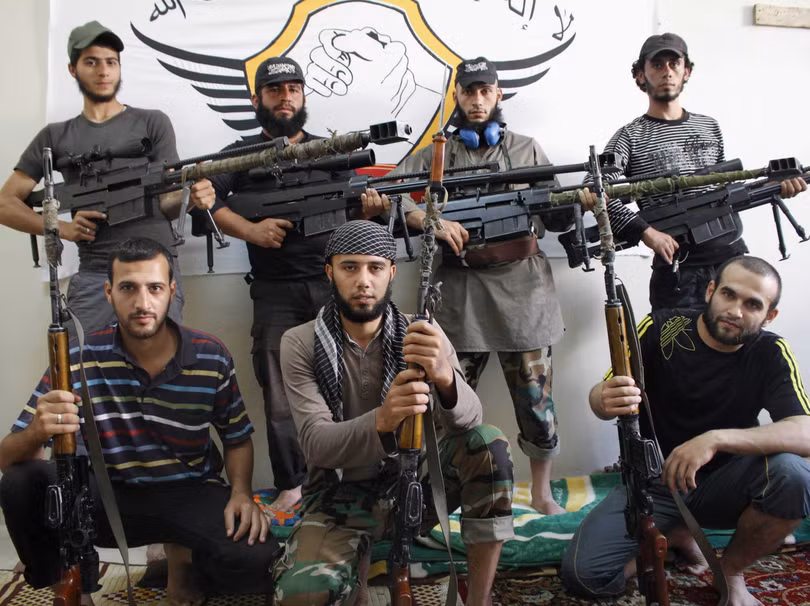 Một nhóm phiến quân tại Syria