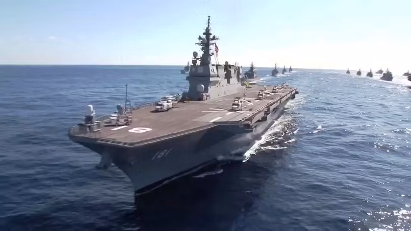 Tàu sân bay trực thăng Izumo của hải quân Nhật Bản