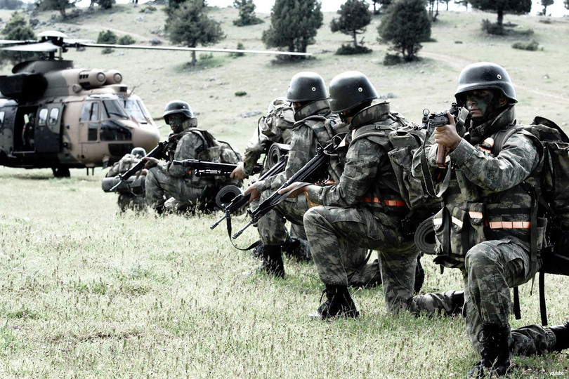 Lính đặc nhiệm Thổ Nhĩ Kỳ đã tới Aleppo, Syria nhằm chống lực lượng dân quân người Kurd