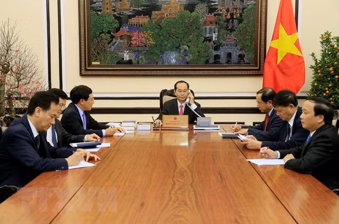 Tổng thống Mỹ Donald Trump chúc Tết Việt Nam ảnh 1 Tổng thống Mỹ Donald Trump chúc Tết Việt Nam ảnh 1