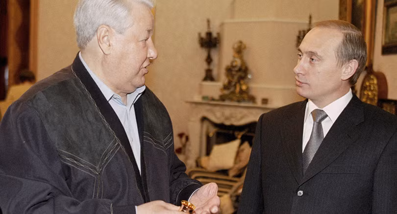 Ông Yeltsin được xem là người có công phát hiện ra ông Putin