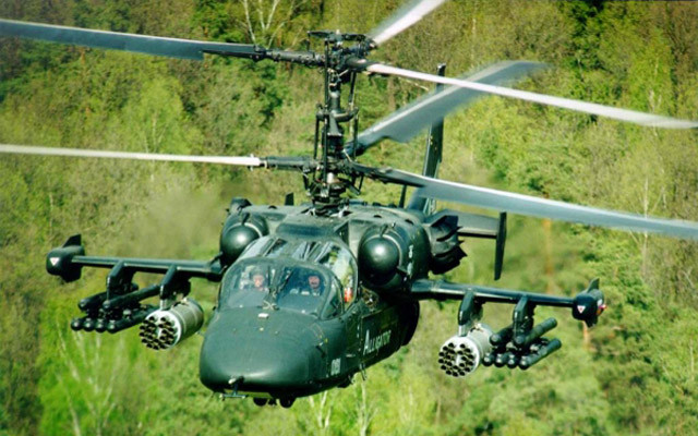 Ka-52 không ngán tên lửa phòng không vác vai của phiến quân