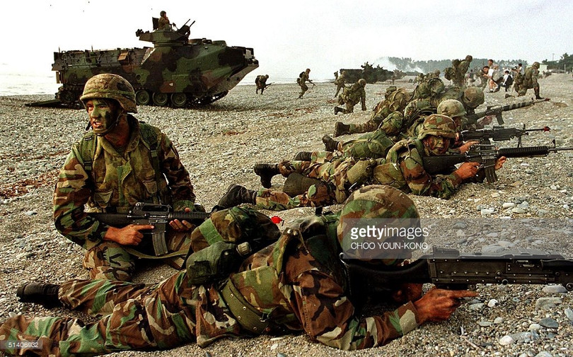 Quân đội Mỹ và Nhật Bản tập trận chung