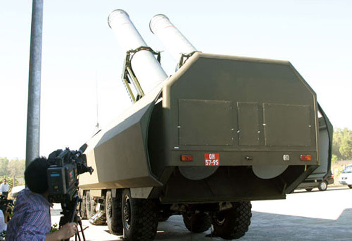 Hệ thống tên lửa phòng thủ bờ biển Bastion-P của Việt Nam
