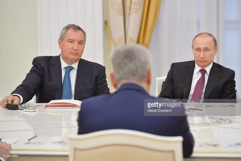 Ông Rogozin được tổng thống Putin tin cậy