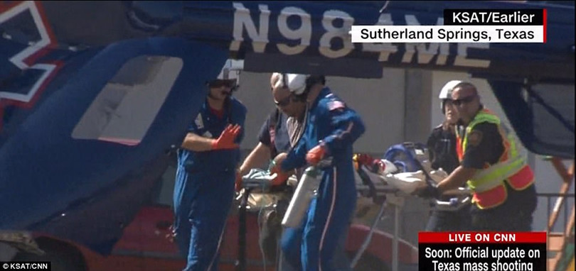 Hiện trường vụ xả súng