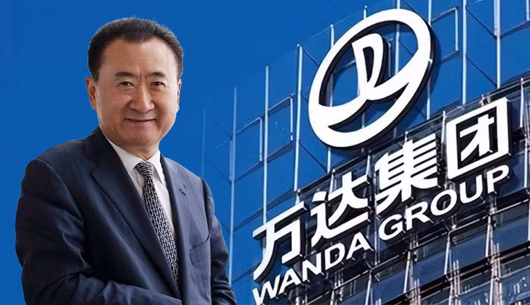 Tập đoàn Wanda của tỷ phú Vương Kiện Lâm đang gặp khó khăn, phải bán dần tài sản để trả nợ (Ảnh: Sina).