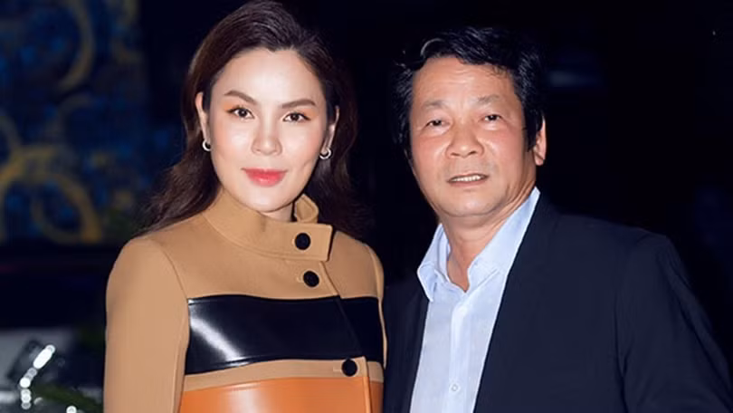 Hoa hậu Phương Lê và ông xã
