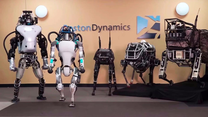 Một số thành viên "gia tộc robot" của Boston Dynamics (Ảnh: Toutiao). Một số thành viên "gia tộc robot" của Boston Dynamics (Ảnh: Toutiao).
