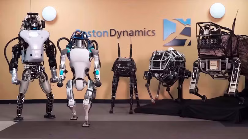 Một số thành viên "gia tộc robot" của Boston Dynamics (Ảnh: Toutiao).