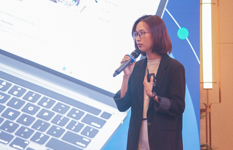 Giám đốc Tăng trưởng GapoWork Nguyễn Thị Lan Hương.