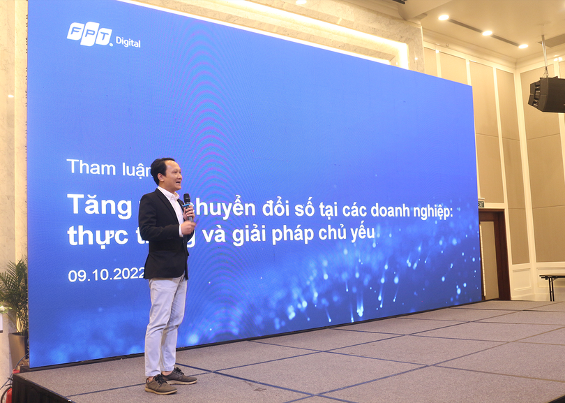 Ông Nguyễn Đức Minh, Giám đốc khối Nghiệp vụ doanh nghiệp và Tư vấn giải pháp tại FPT Digital
