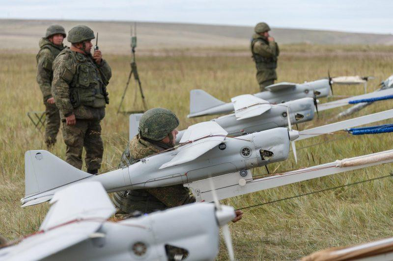 UAV Orlan-10 được Quân đội Nga sử dụng ở Ukraine.