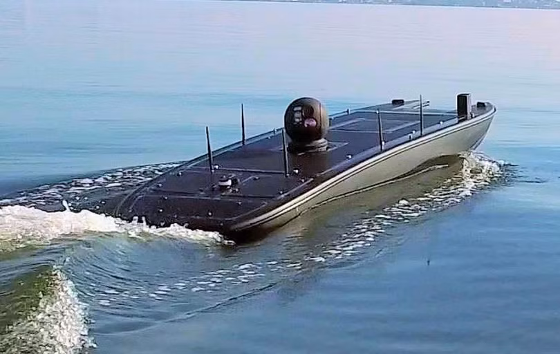 Tàu chiến không người lái cỡ nhỏ Mantas T-12 Mỹ cung cấp cho Ukraine.