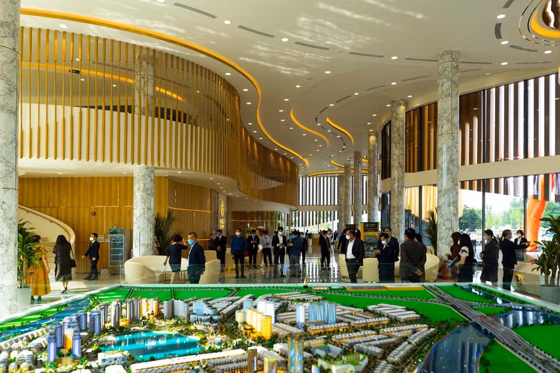 Khách hàng có thể trải nghiệm thực tế tại Sales Gallery Van Phuc.