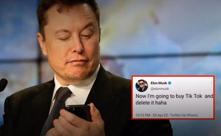 Hình ảnh được dân mạng chia sẻ, được cho là thông điệp của Elon Musk (Ảnh: Facebook).