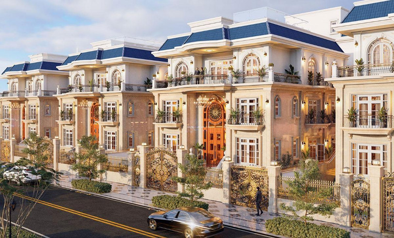 Van Phuc Mansion mang phong cách kiến trúc tân cổ điển sang trọng Van Phuc Mansion mang phong cách kiến trúc tân cổ điển sang trọng