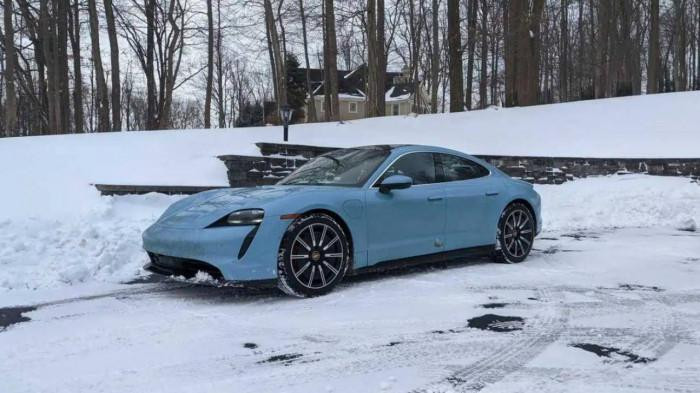 Porsche Taycan 4S bị suy hao 21,8% dung lượng pin ở nhiệt độ dưới 5 độ C