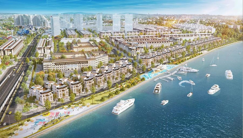 Phân khu Van Phuc Mansion và Parkview Shop Villas sở hữu vị trí “cận thủy, vượng khí” bên bờ sông Sài Gòn