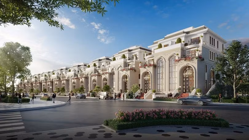 Van Phuc Mansion mang phong cách kiến trúc tân cổ điển sang trọng và lịch lãm