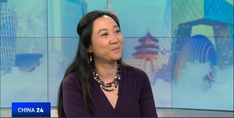 Bà Tôn Vận: tin tưởng chắc chắn rằng cam kết của Mỹ đối với an ninh của Đài Loan là "vững chắc và không bàn cãi" (Ảnh: CGTN).