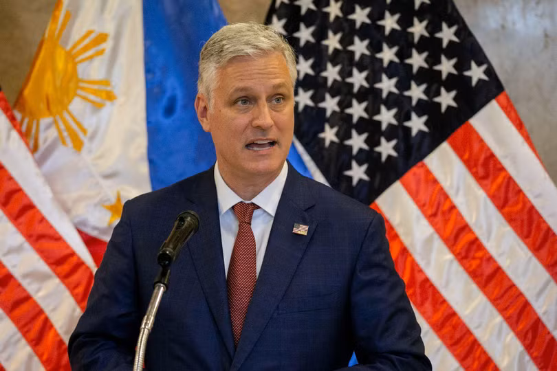 Cựu Cố vấn An ninh Quốc gia Robert O'Brien có tên trong danh sách 28 người bị Trung Quốc trừng phạt (Ảnh: Reuters)