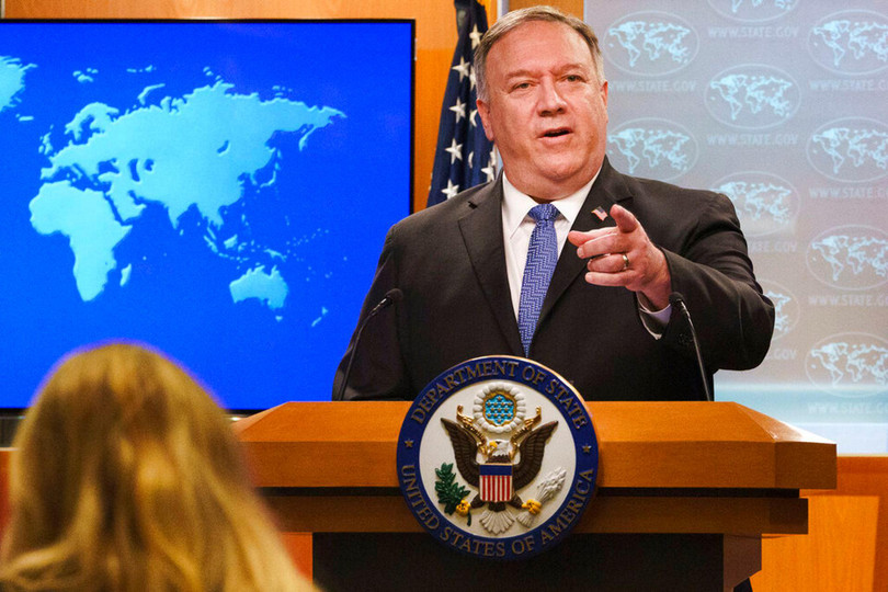 Ông Mike Pompeo trở thành người Mỹ bị căm ghét nhất trên truyền thông Trung Quốc gần đây (Ảnh: AP). Ông Mike Pompeo trở thành người Mỹ bị căm ghét nhất trên truyền thông Trung Quốc gần đây (Ảnh: AP).
