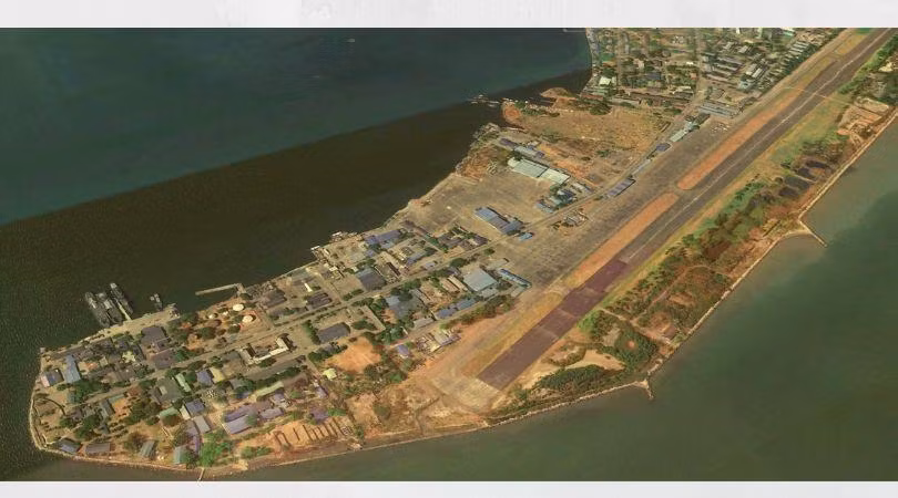 Sân bay Sangley Point hiện nay (Ảnh: businessmirror).
