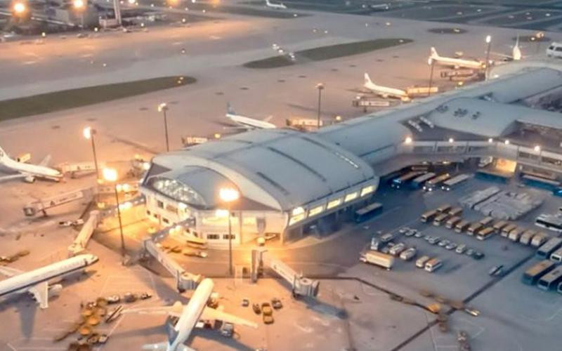 Một phần sân bay sau khi nâng cấp (Ảnh: Lianhe).