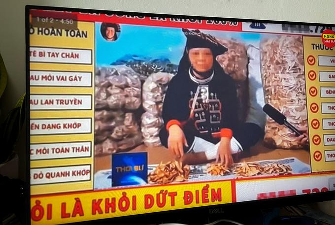 Quảng cáo thuốc xuất hiện trên YouTube tại Việt Nam.